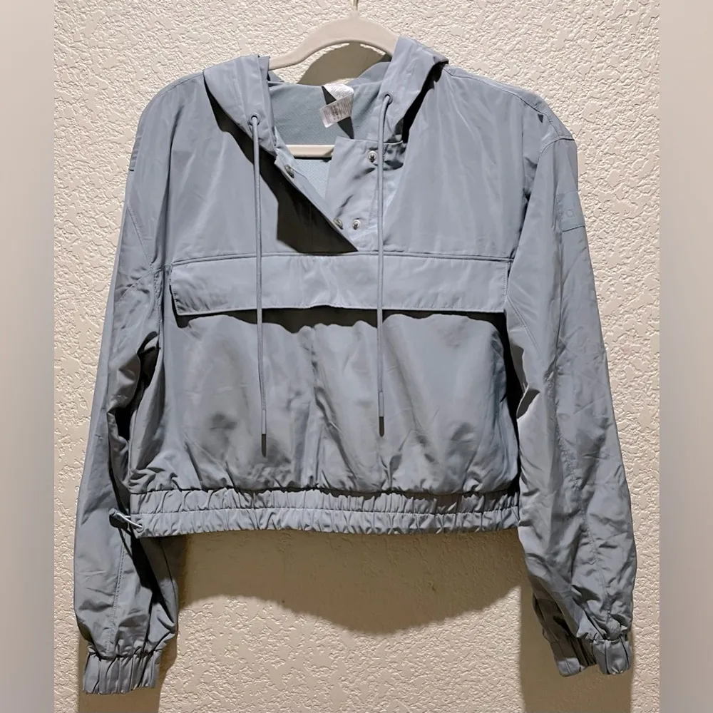 Alo Yoga International Anorak Hoodie Front Zipper Pocket Size S - Image 4