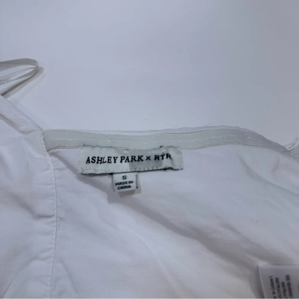 ASHLEY PARK X RTR White One Shoulder Top Size Small - Image 5