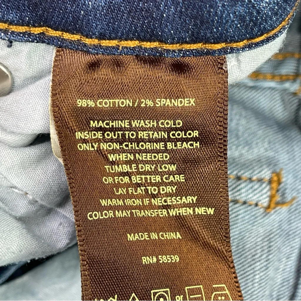 Kut from the Kloth Jeans Women's 4 Blue Skinny Low Rise Dark Wash Denim - Image 6