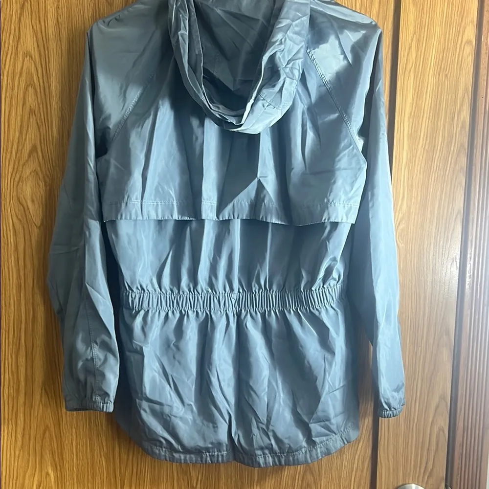 Layer 8 Gray Varsity Jacket with Athletic Style - Image 6