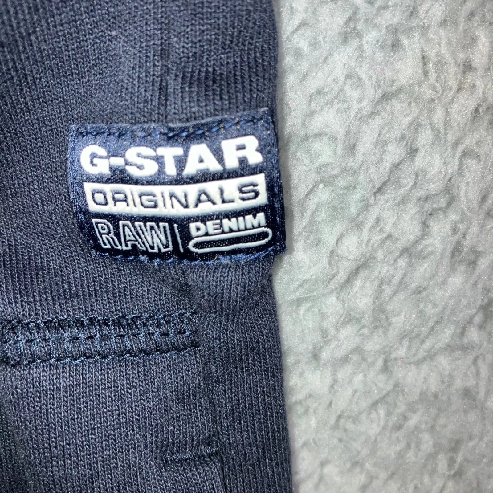 G Star RAW Hooded Sweatshirt Women Large Oversized Adjustable Graphic Pullover - Image 7