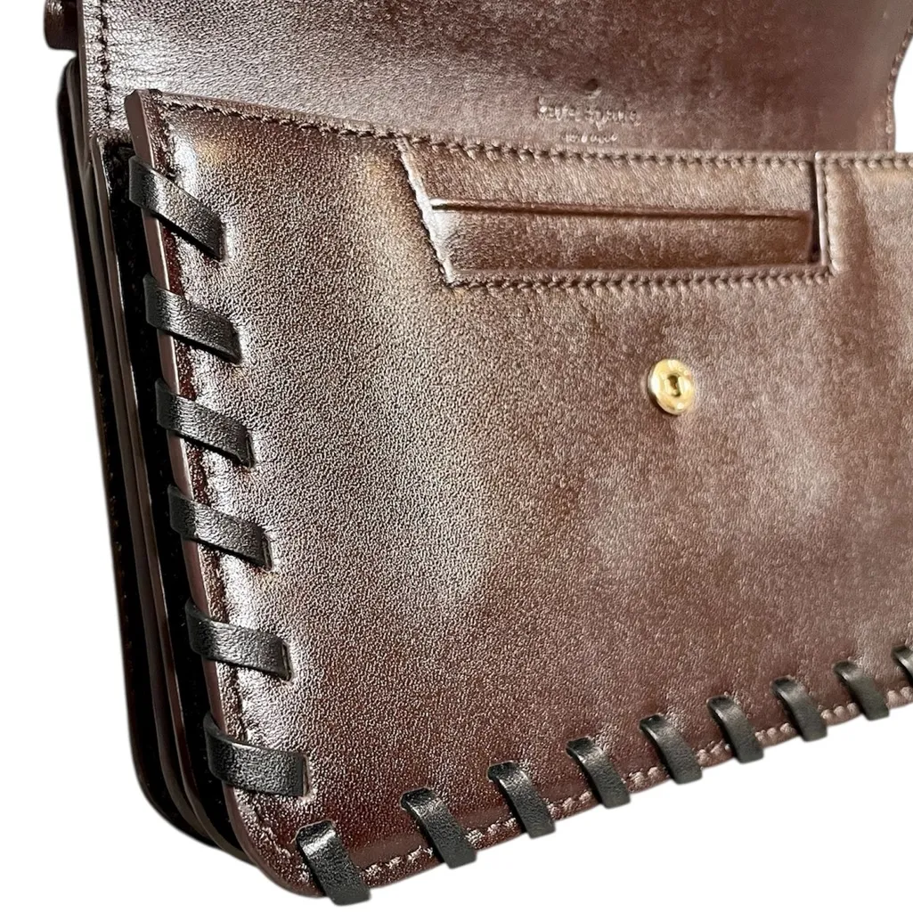 Kate Spade Huntville Lane Whipstitched Leather Loreli Crossbody Bag - Image 6