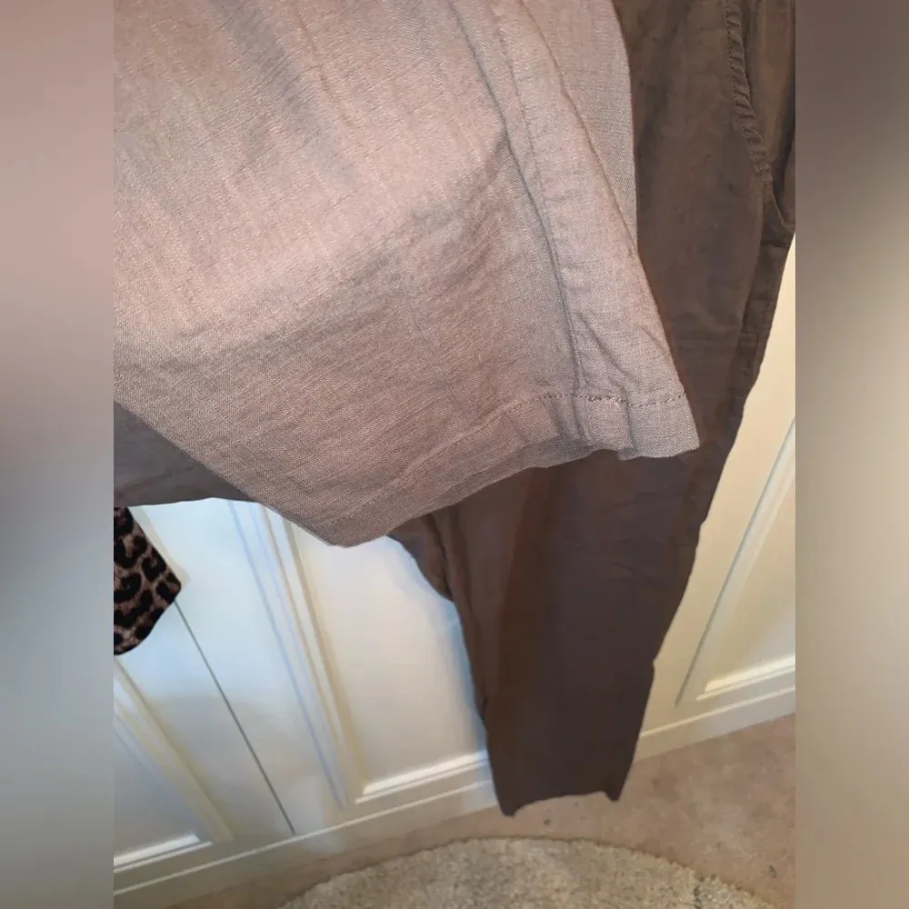 Set 2 SHEIN  leopard print wrap top/brown paper bag pants‎ - Image 7