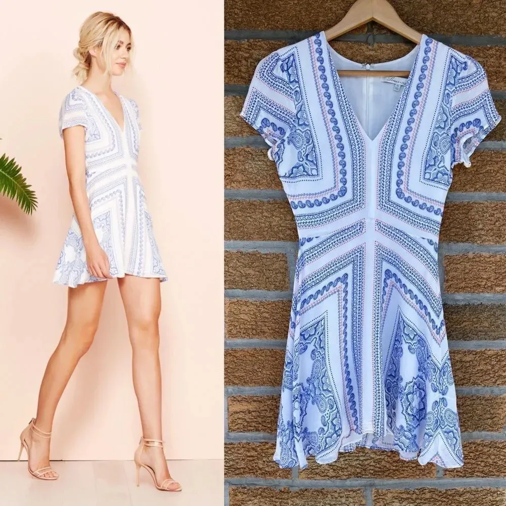 Lovers + Friends Cassidy Dress in Bella Scarf XS - Image 2