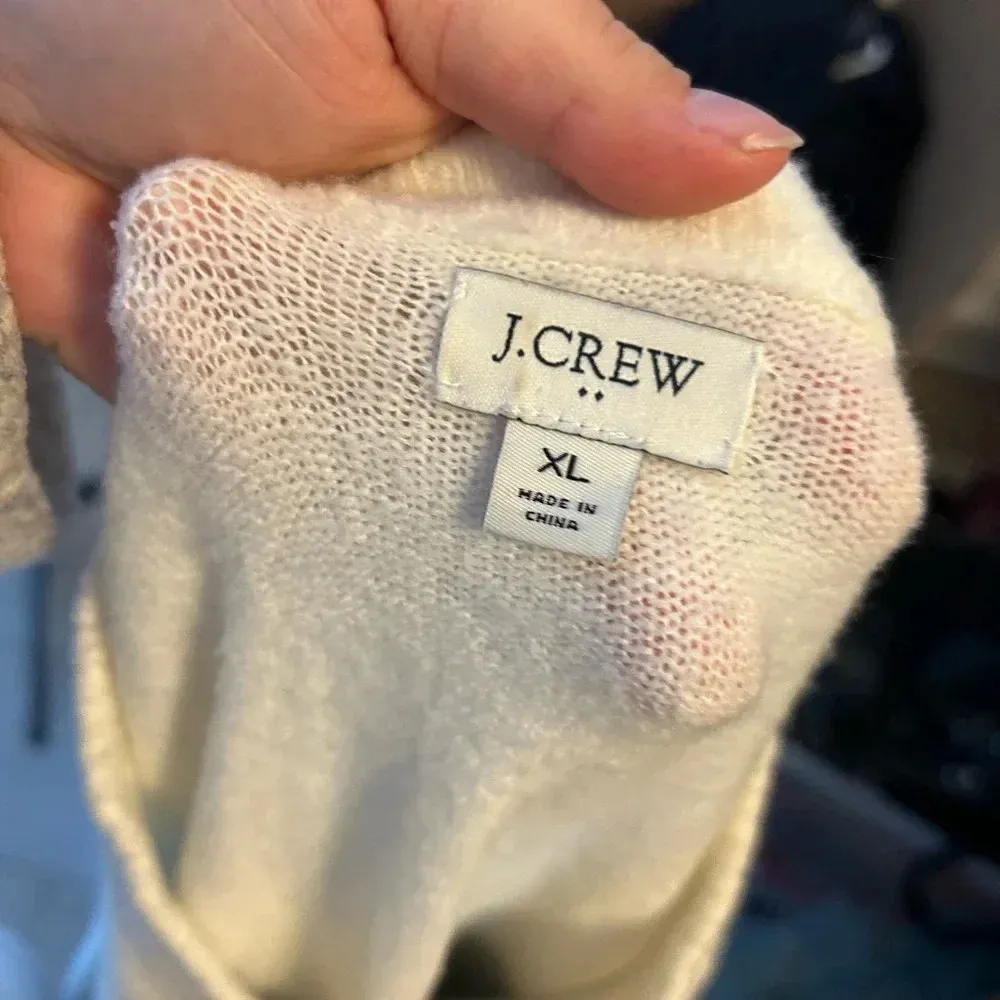 J.CREW COLORBLOCK SUPER SOFT CREWNECK SWEATER - Image 4
