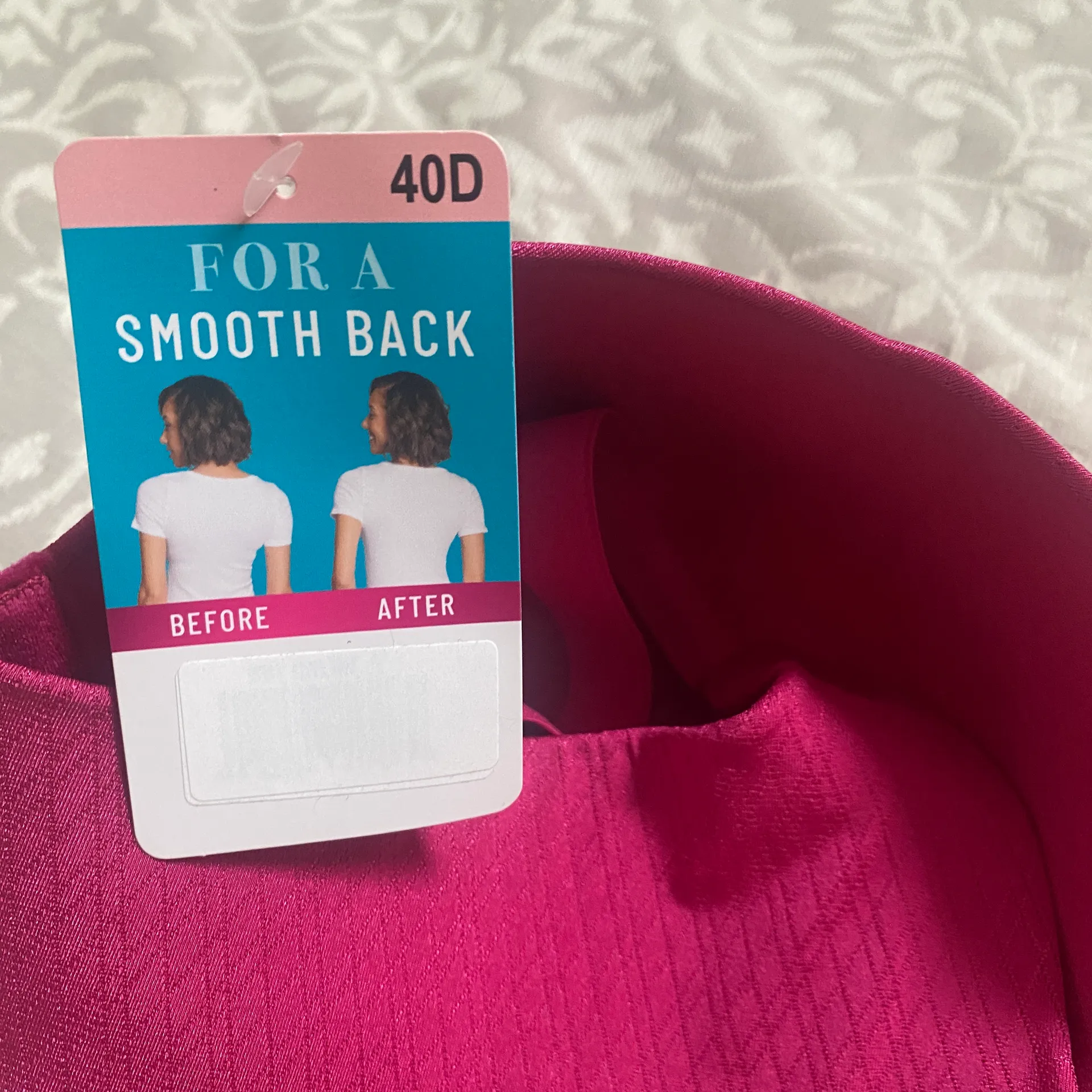 Radiant Collection Women's Back Smoothing Underwire Bra - Image 8