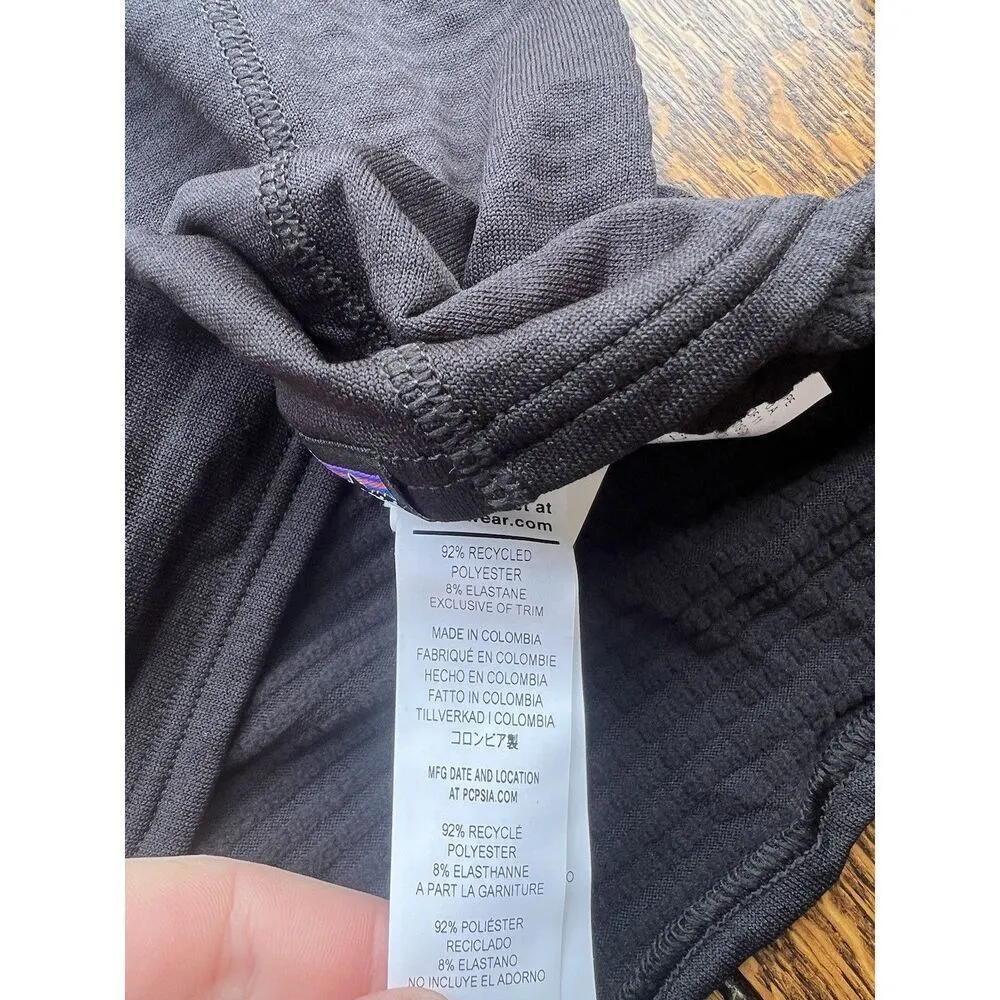 Patagonia Women’s Capilene Midweight Base Layer Crew Shirt Small Black NWT - Image 5