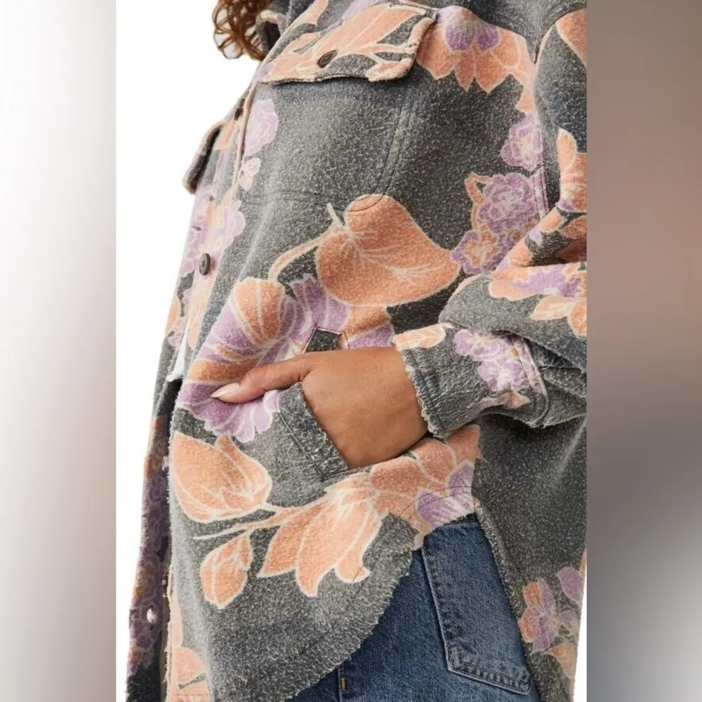 Free People COPY -  Ruby Printed Jacket - Image 5