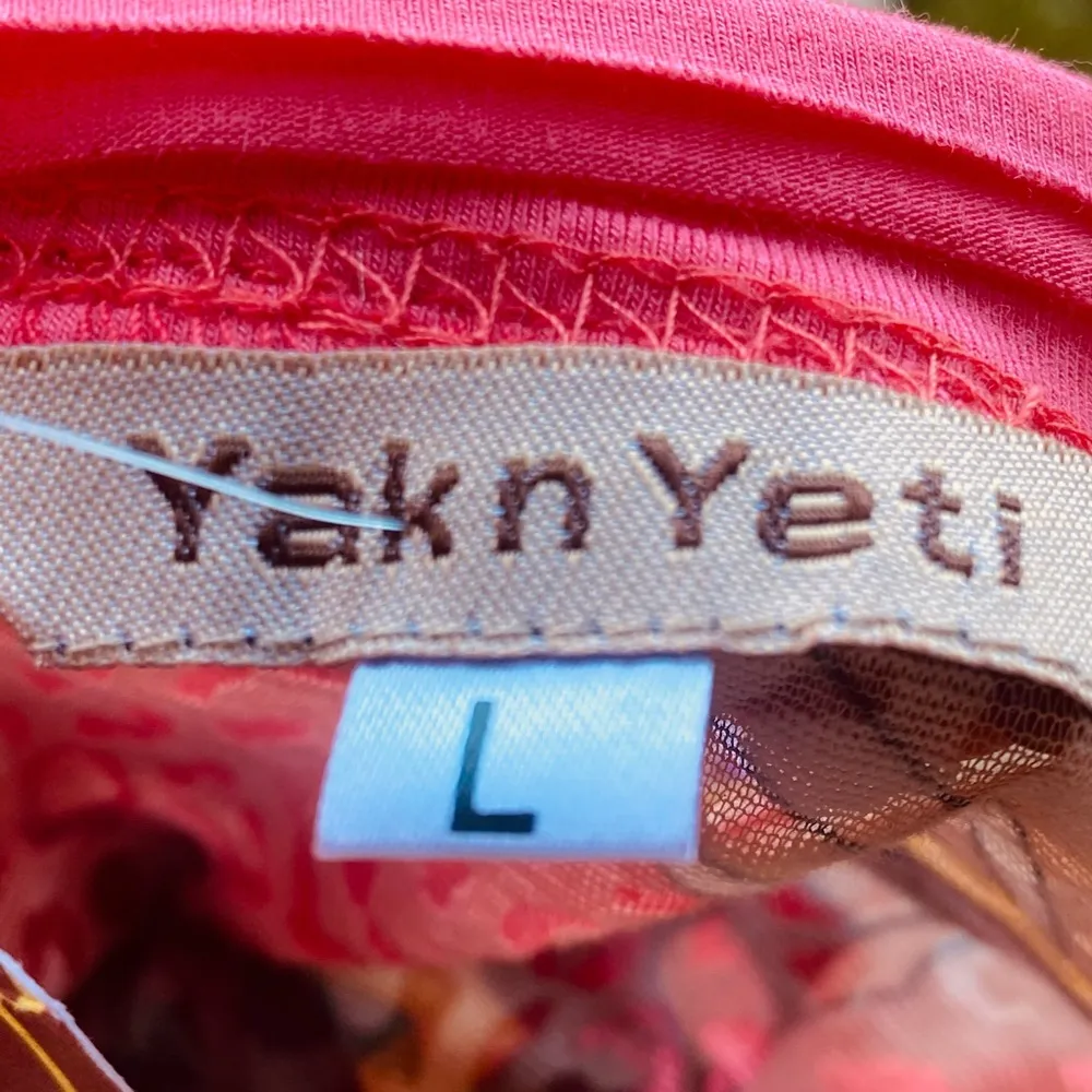 Yak n Yeti Dolman Sleeve Top Orange Size L - Image 14