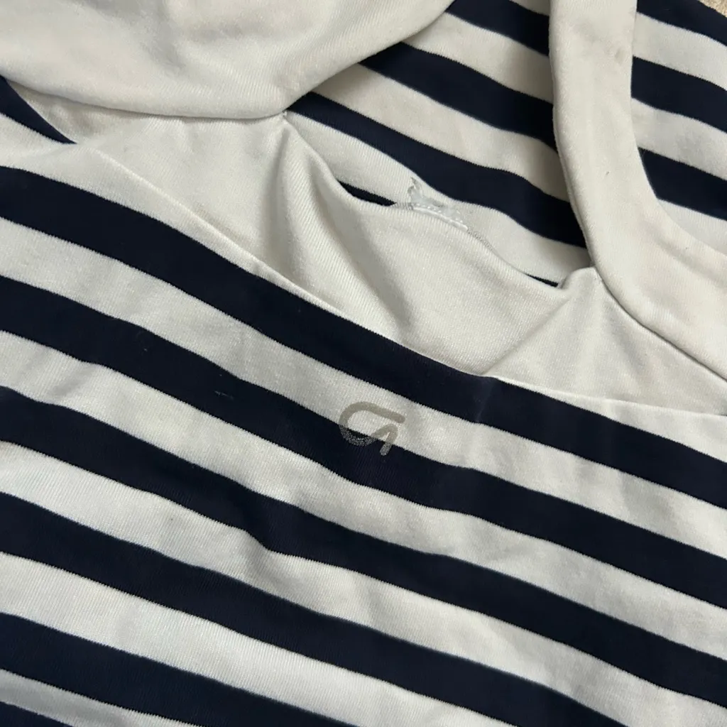 Gap  Navy and White Striped Tank Top - Image 3