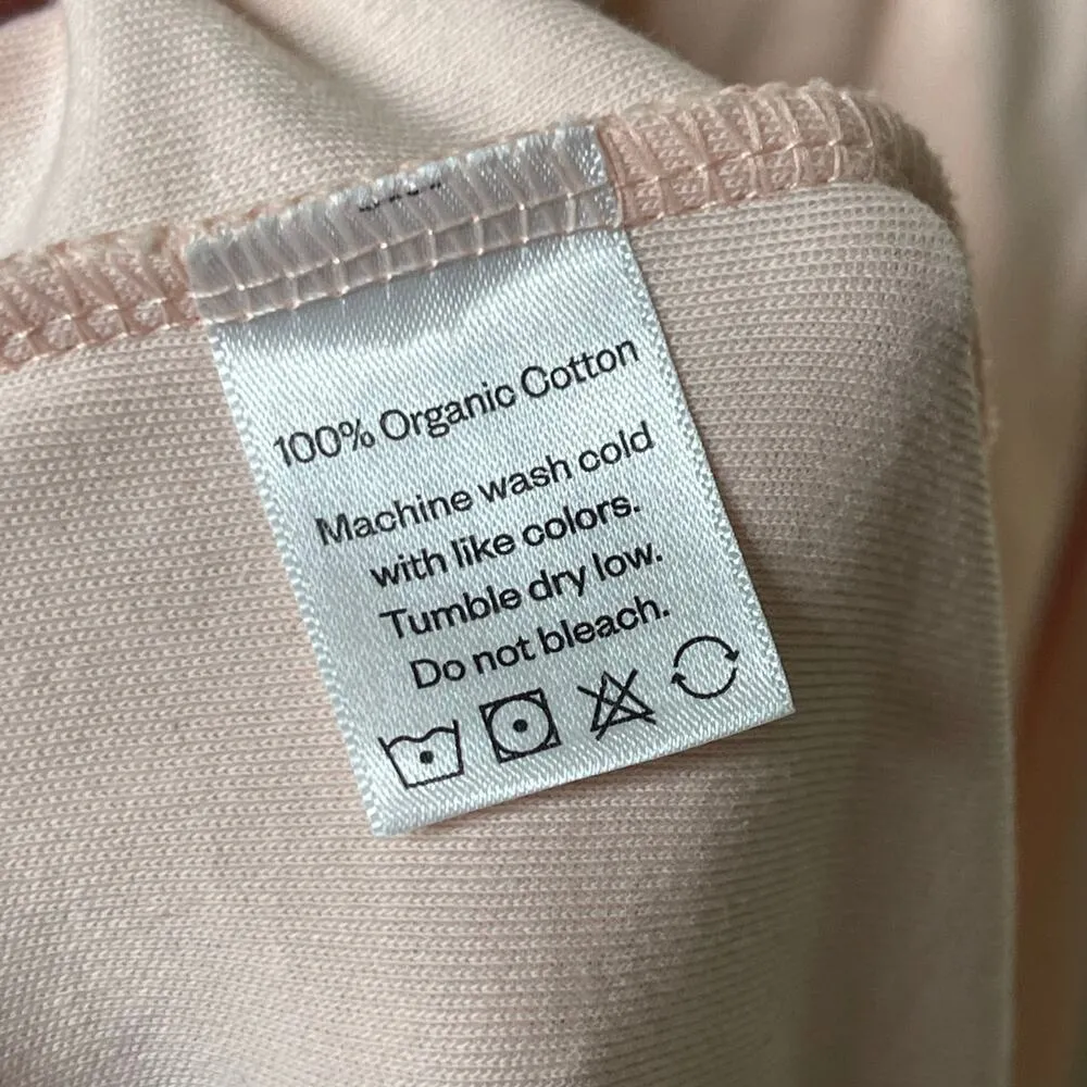 Subset Organic Cotton Essential Robe in pink quartz sz XS S - Image 10