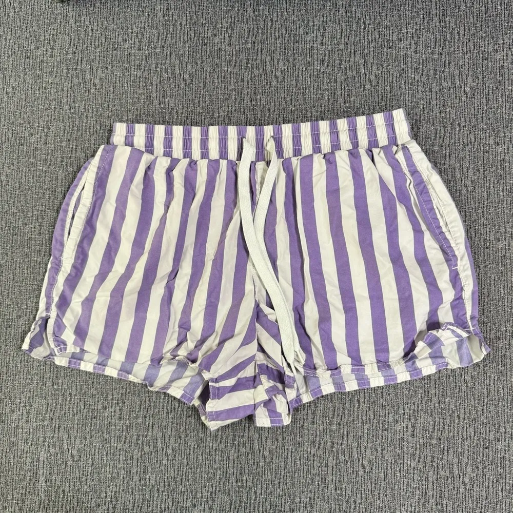 Urban Outfitters Striped Drawstring Shorts - Image 2