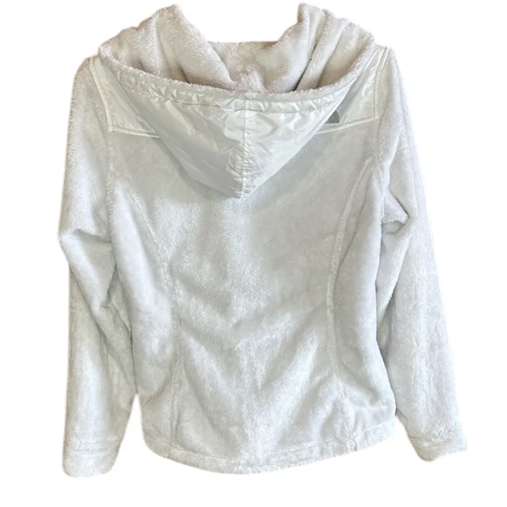 The North Face Ivory White Oso Monkey Fleece Zip Up Hoodie - Image 4
