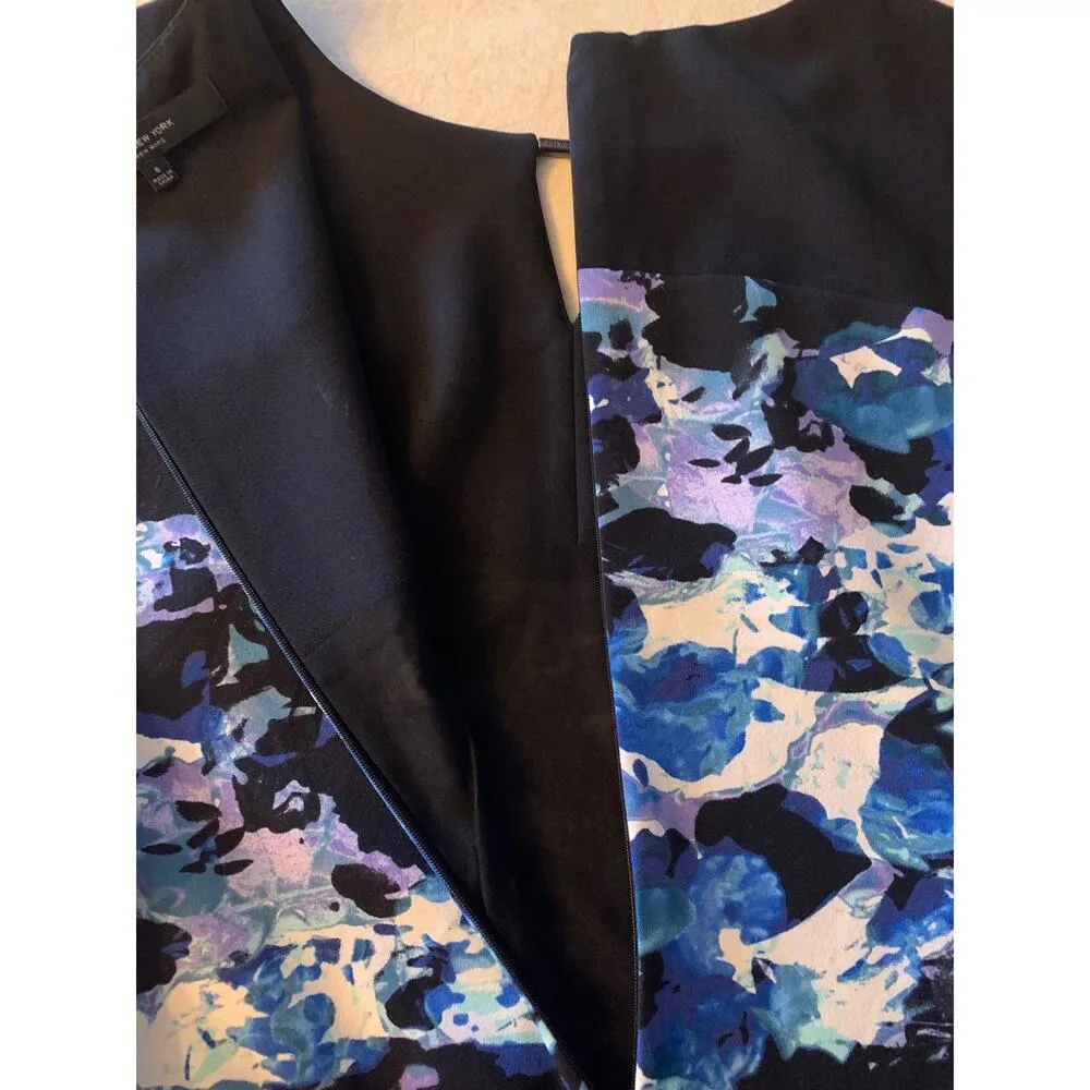 Marc New York women's size 6 small Andrew teal cap sleeve blue - Image 10