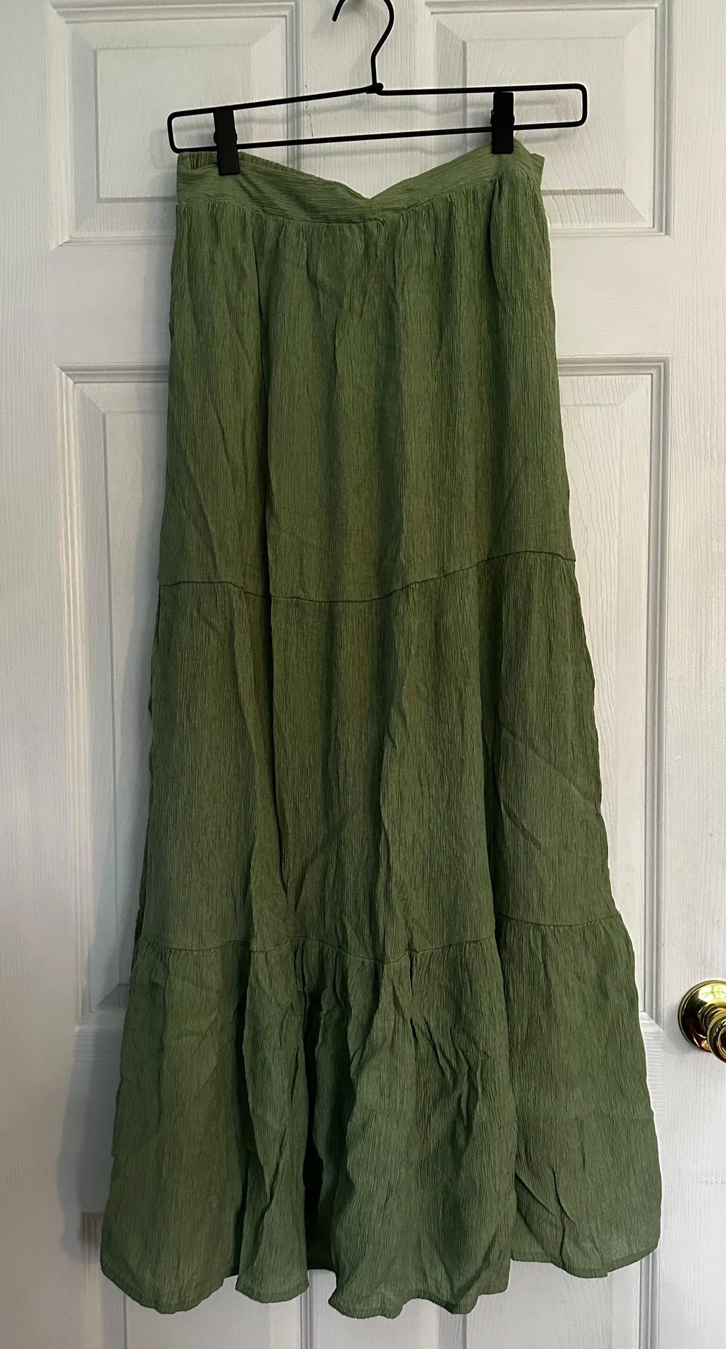 Lulus Green Maxi Skirt - Image 2