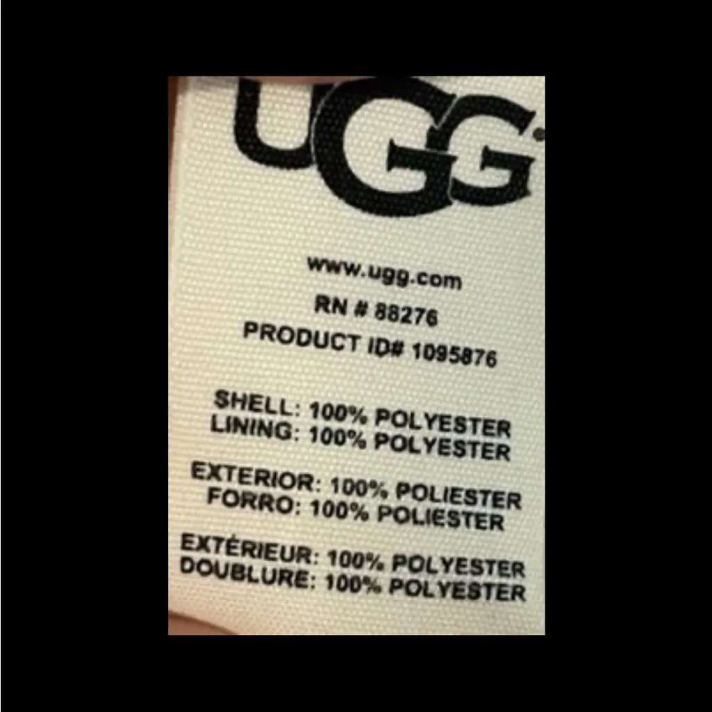 UGG  Lorena faux fur coat blush pink. Size Medium - Image 7