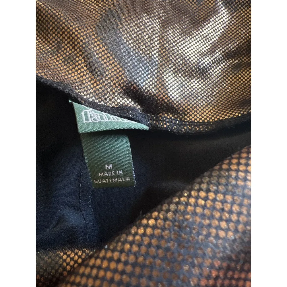 Wild Fable Metallic Animal Print Leggings Bronze & Black - - Women’s M NWT - Image 8