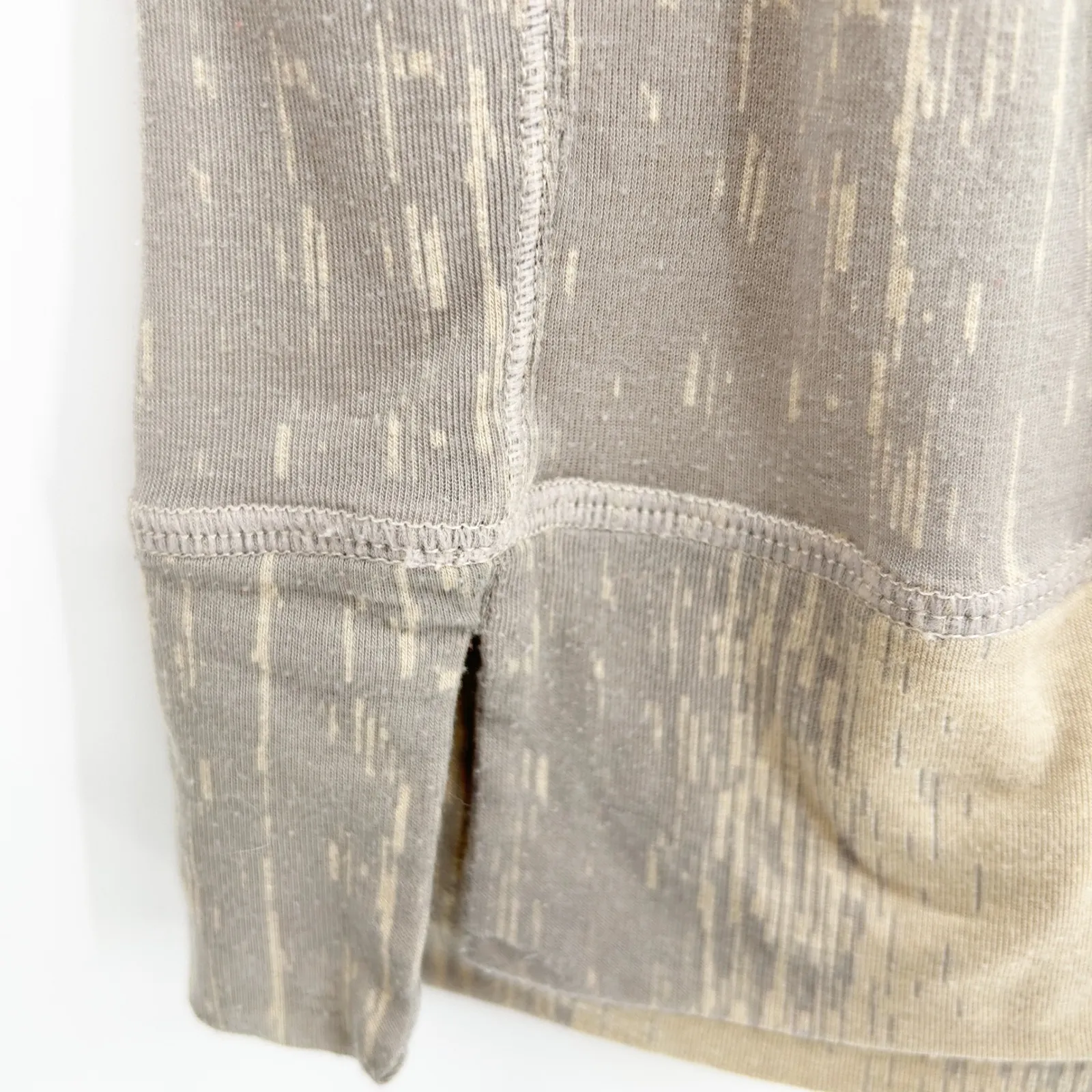 Lululemon Womens Salutation To Savasana Long Sleeve Lounge Burnout Yoga Top - Image 6