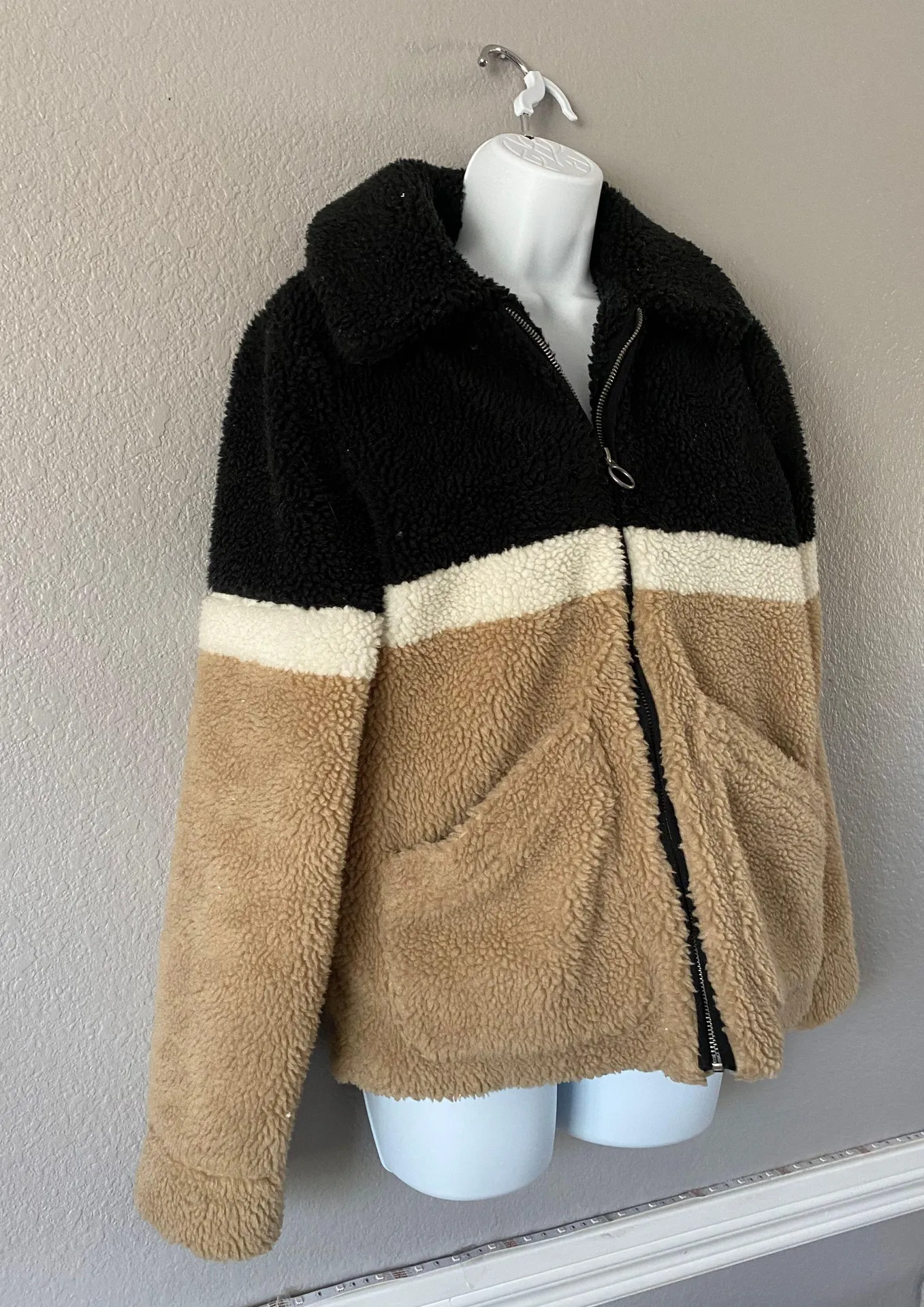 Hollister Fuzzy Coat - Image 2