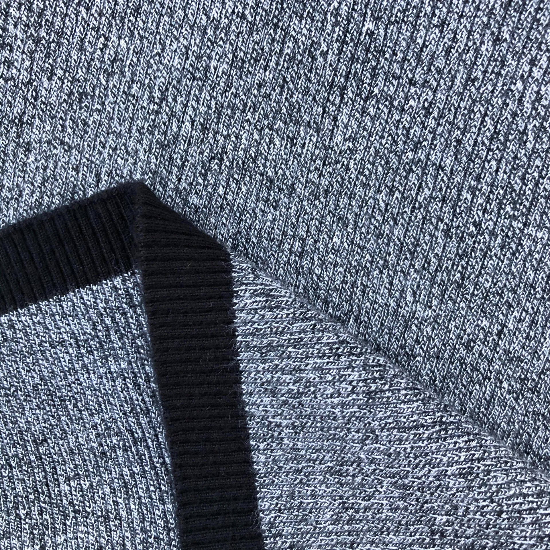 Gray Crew Neck Ribbed Sweater Vest - Image 10