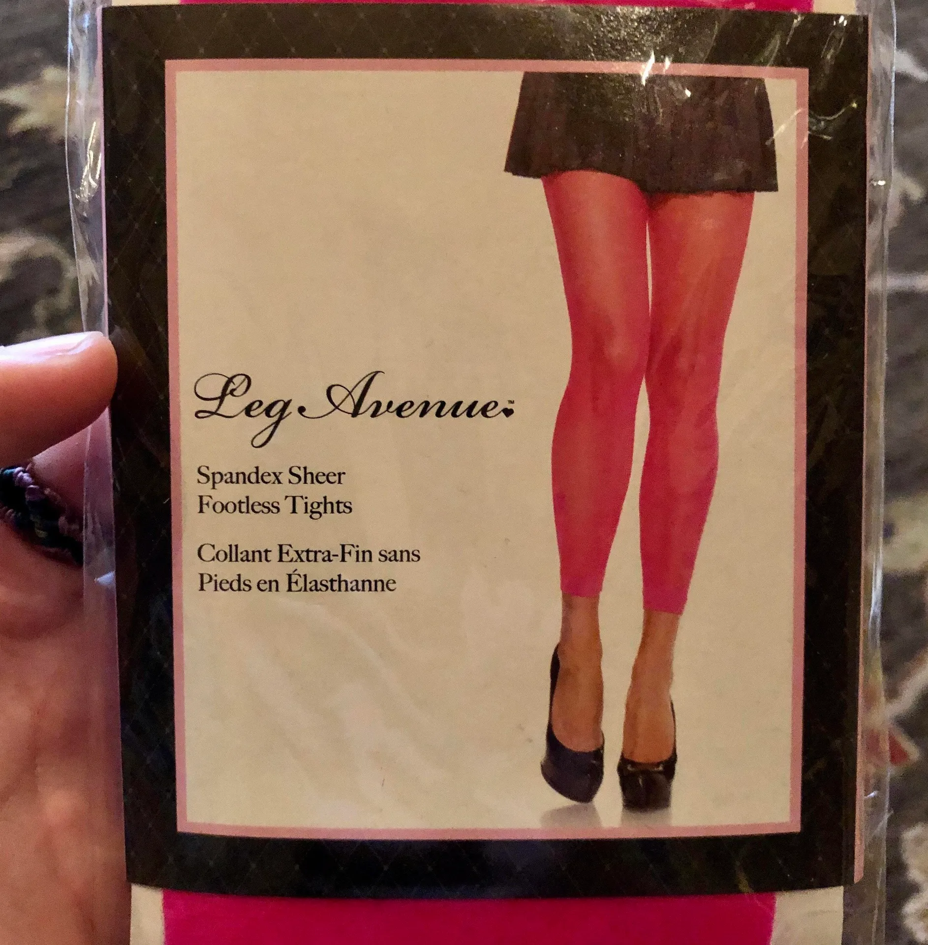 Sexy Spandex Hot Pink Leggings - Image 2