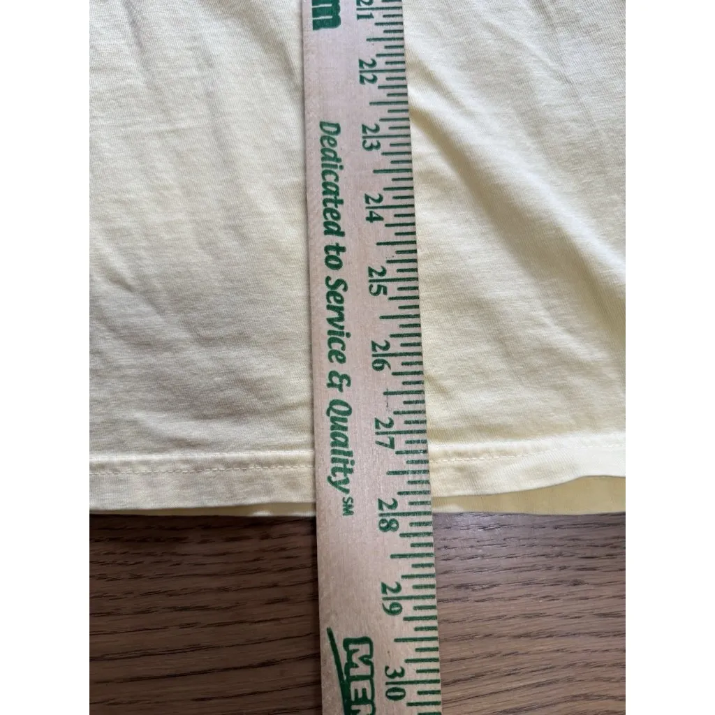 Shelly Cove Save the Turtles Yellow Long Sleeve Shirt Size Medium Comfort Wash‎ - Image 5