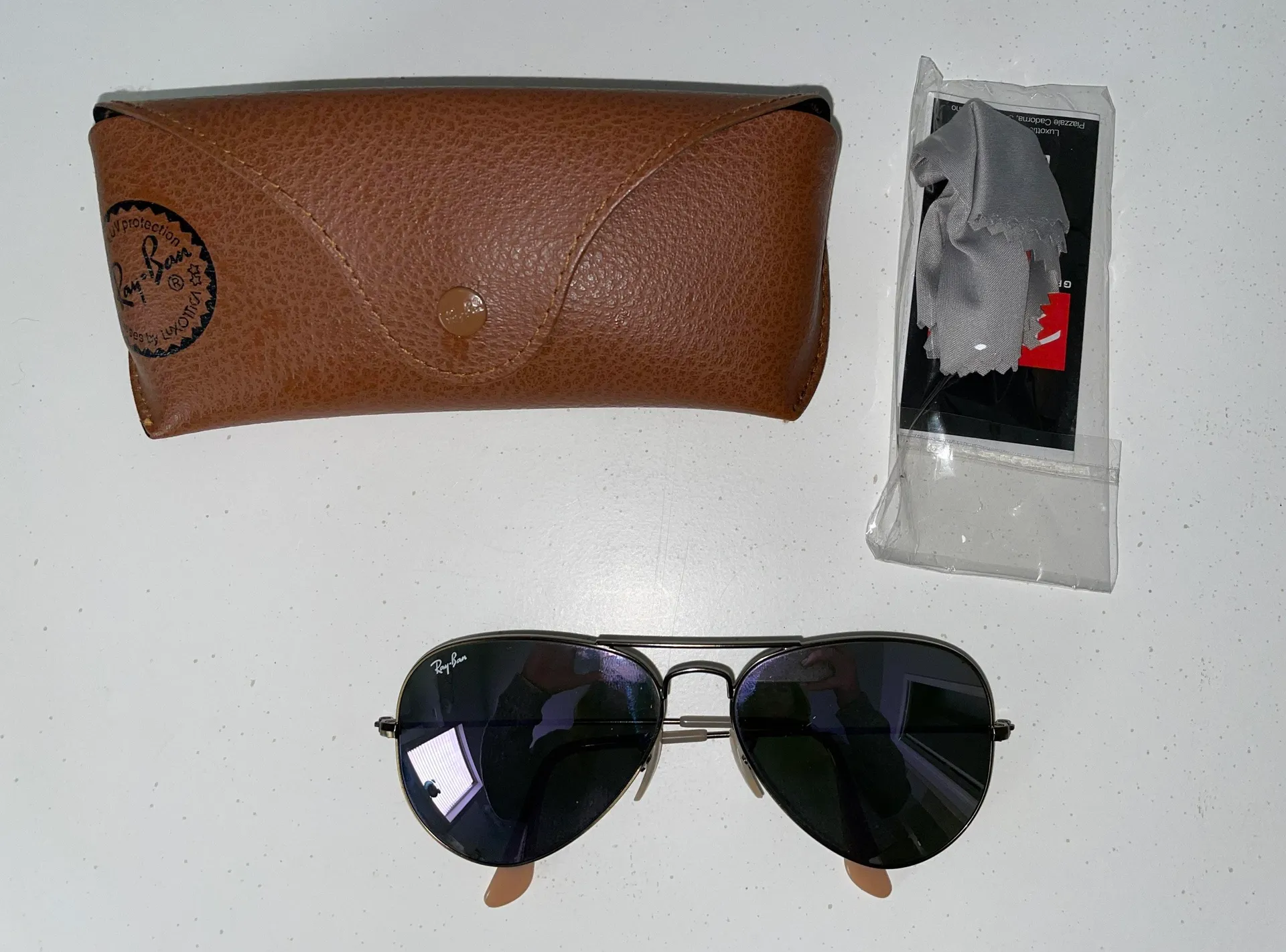Ray-Ban Aviator Flash Lenses Violet - Image 6