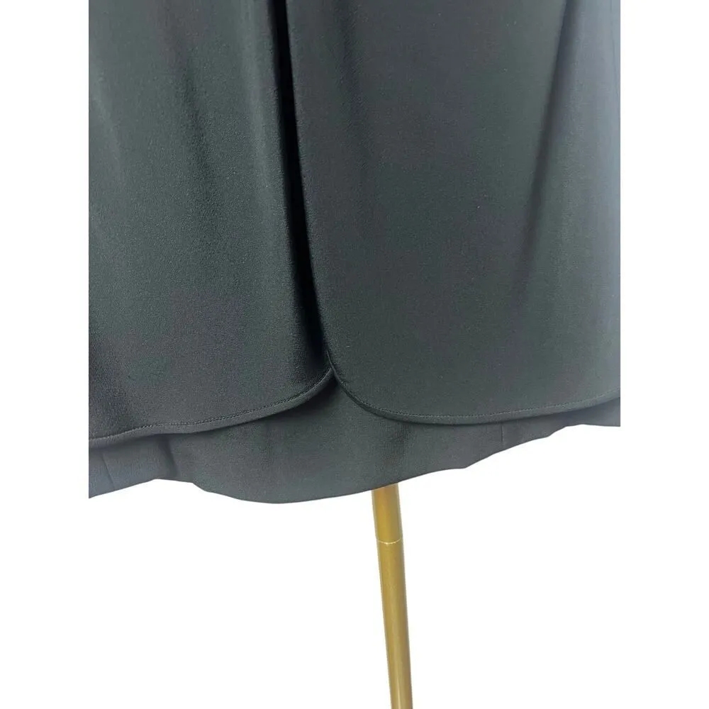 Emanuel Ungaro Gathered Knot Dress NWT Sz. 6 Black - Image 2