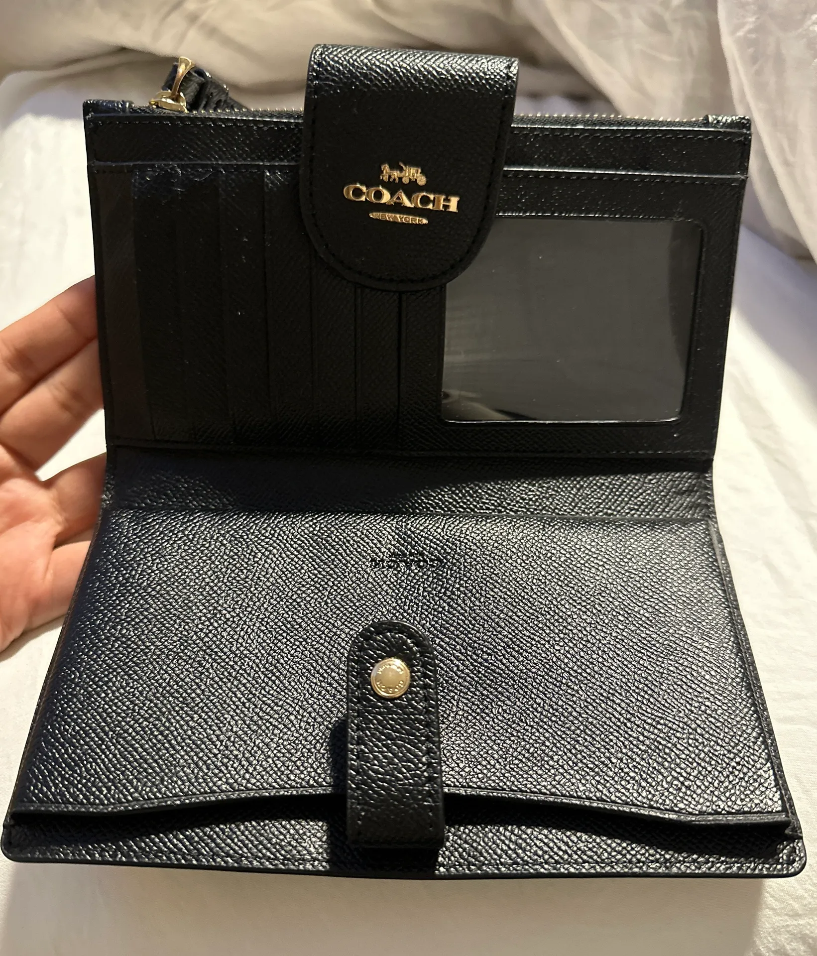Coach Leather Tech Wallet - Image 3