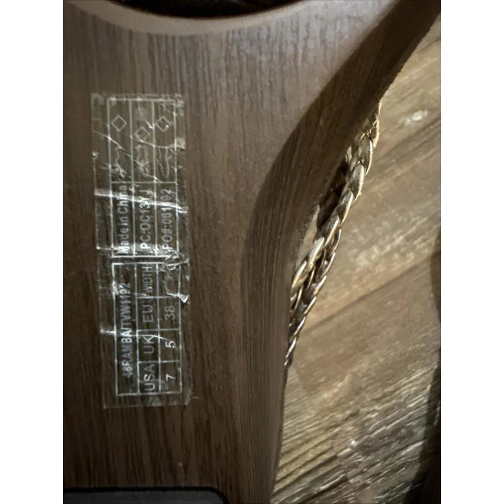 Vionic  Ramba Orthaheel Tri Color Braided Strap Wedge Thong Sandals, Women’s 8 - Image 11