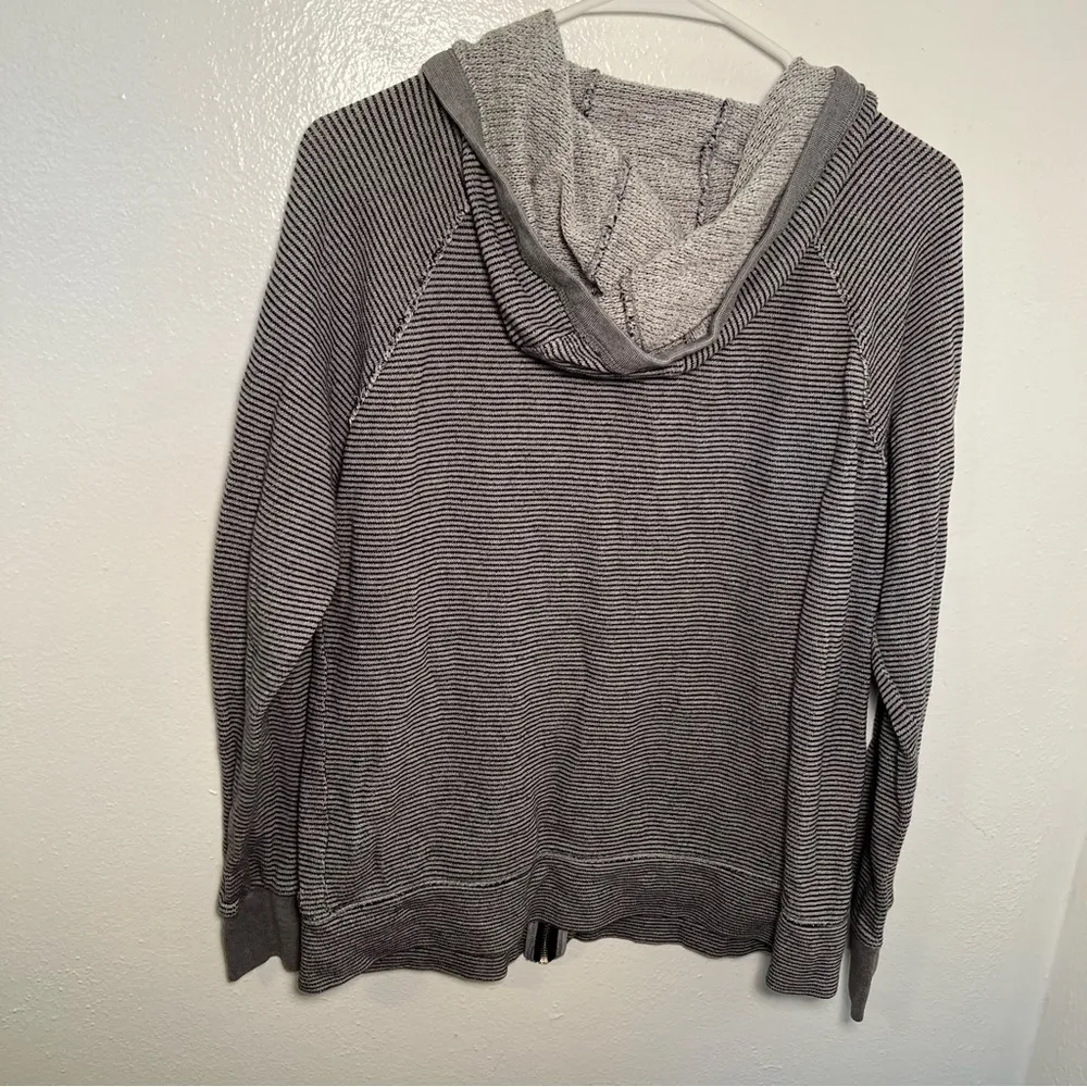 Calvin Klein Performance Zip Hoodie Gray Terry Cloth - Image 8