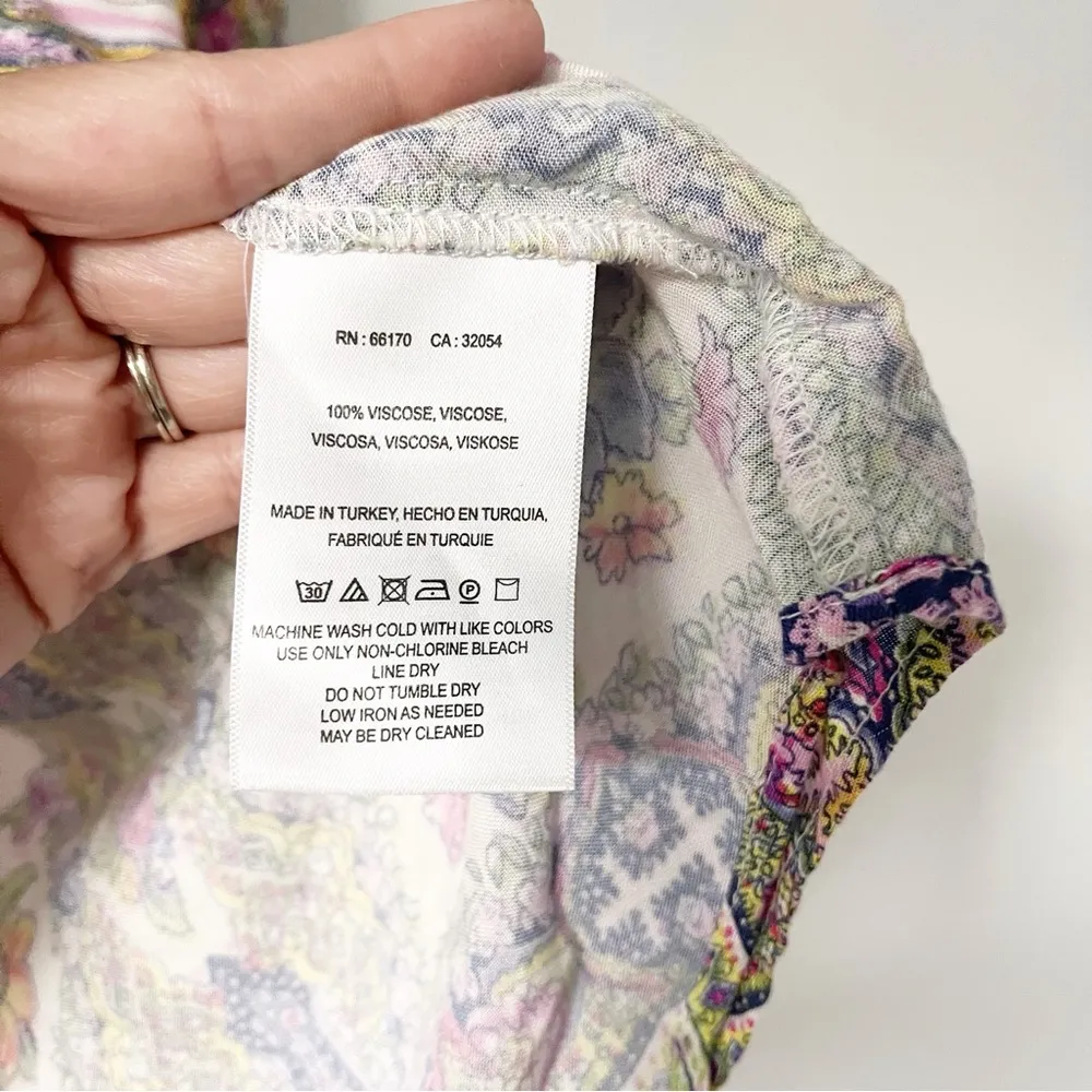 Anthropologie Maeve Ceresco Peasant Top in Multicolor - Image 6