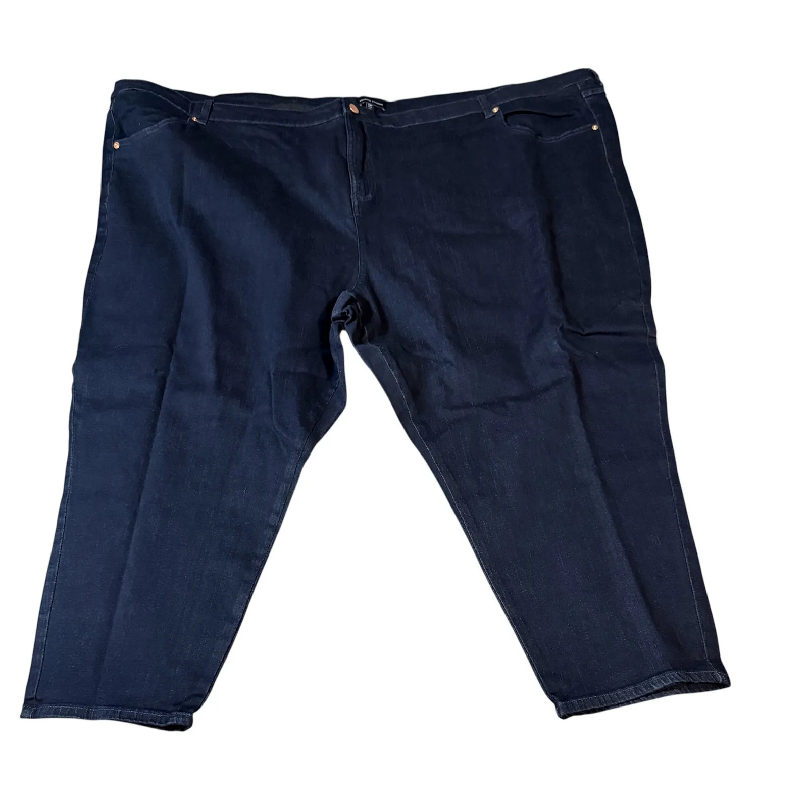 NWT Universal Standard Size 36 Petite Dark Indigo Seine Jeans Skinny 24” - Image 1