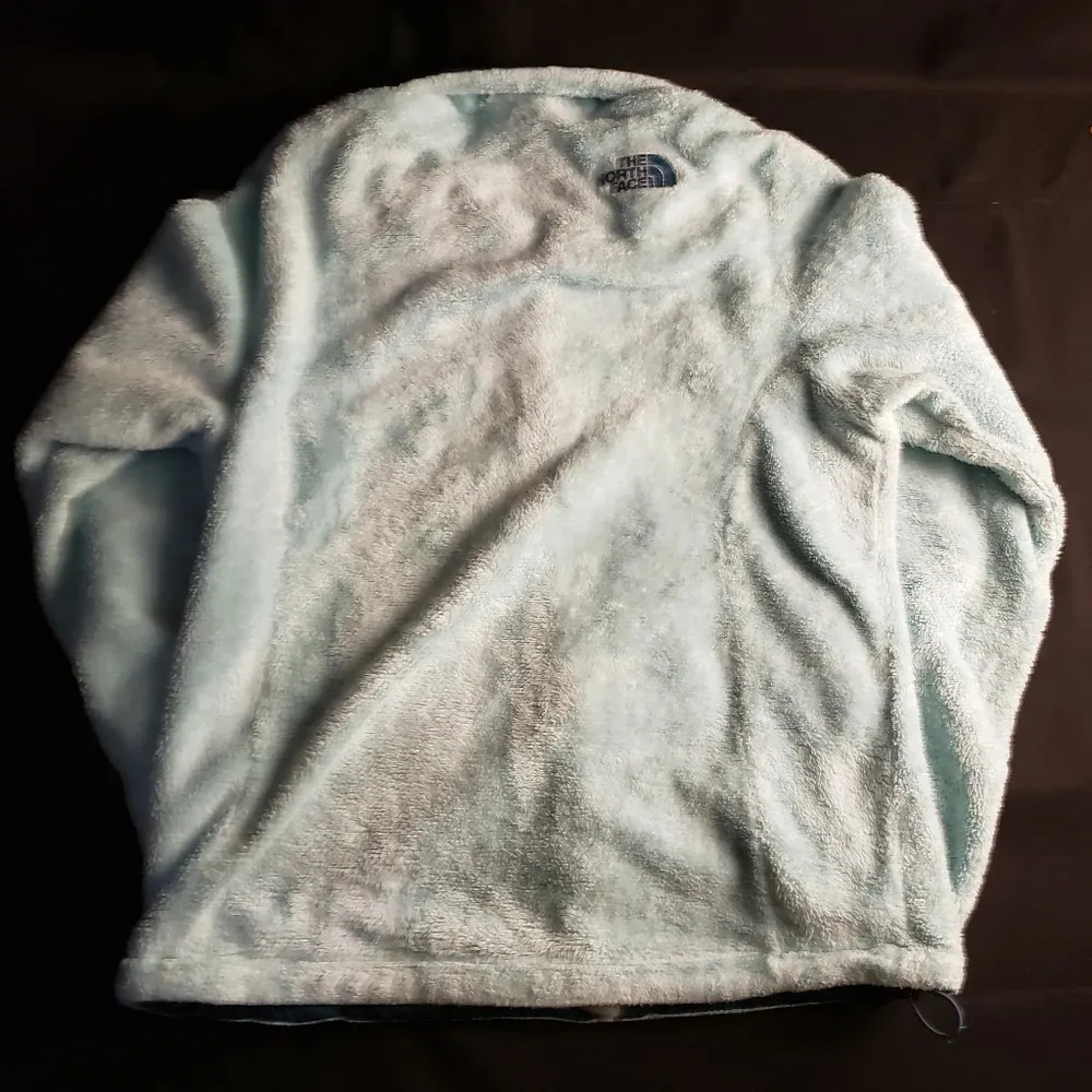 The North Face Fleece Full‎ Zip Jacket Blue Women’s Medium - Image 2