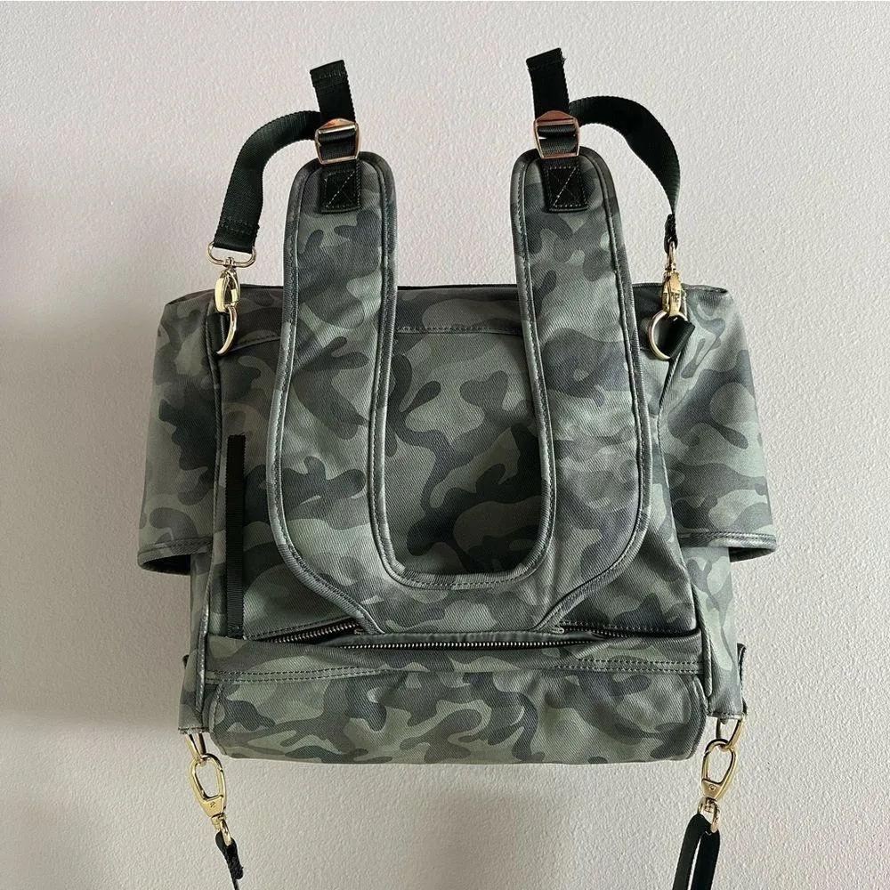 Pottery Barn Kids/Baby Ultimate Diaper Bag Backpack Green Camo - Image 9