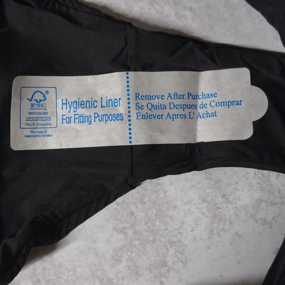 Andie Banded Cheeky Rib Bottoms Black Swimsuit Beach Resort Pool XXXL - Image 5