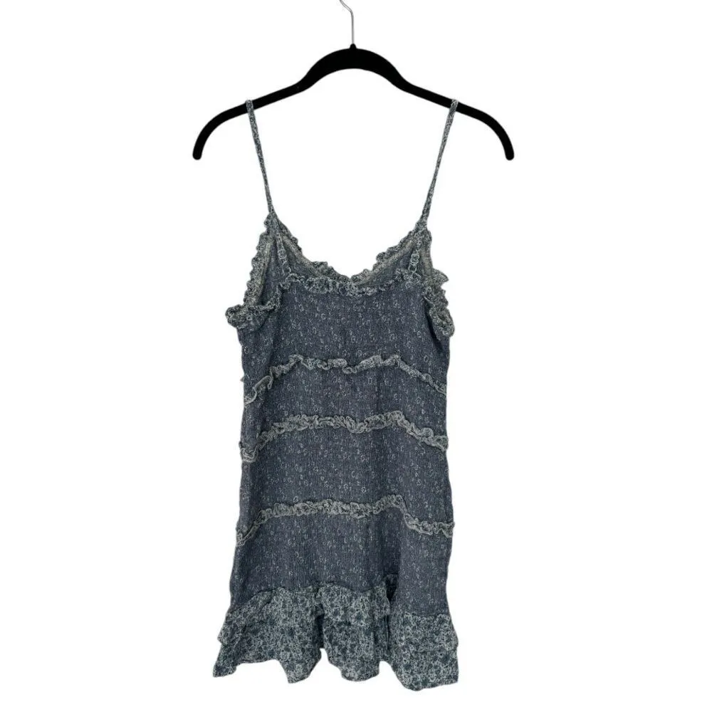 Sim & Sam SZ M blue textured dress - Image 2