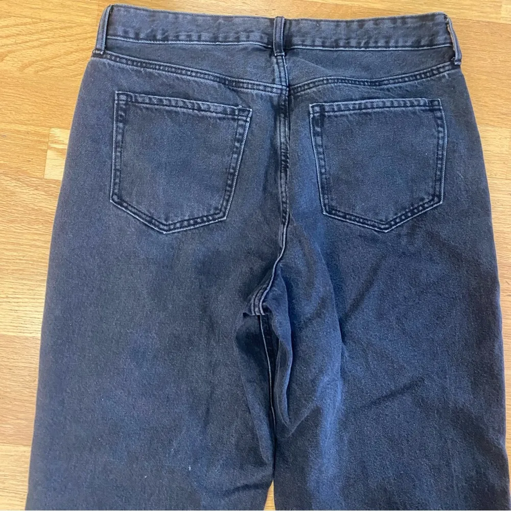 Old Navy Extra High Rise Wide Leg Preppy Baggy Quiet Luxury Coastal Jeans 12 - Image 4