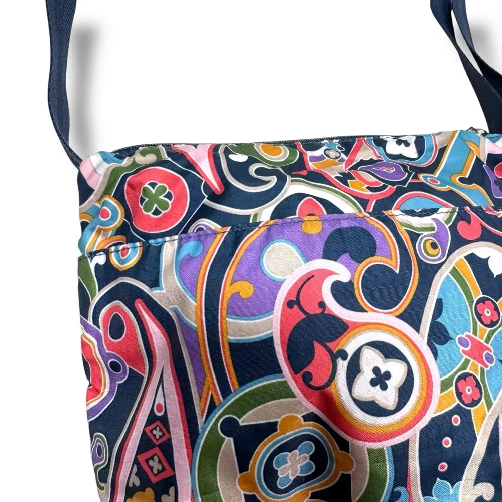 Lesportsac Crossbody Abstract Multicolor Purse - Image 10