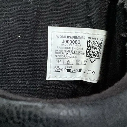 Merrell Women's Tremblant Black Wedge Lace Up Waterproof Bootie boots Size 8 - Image 7