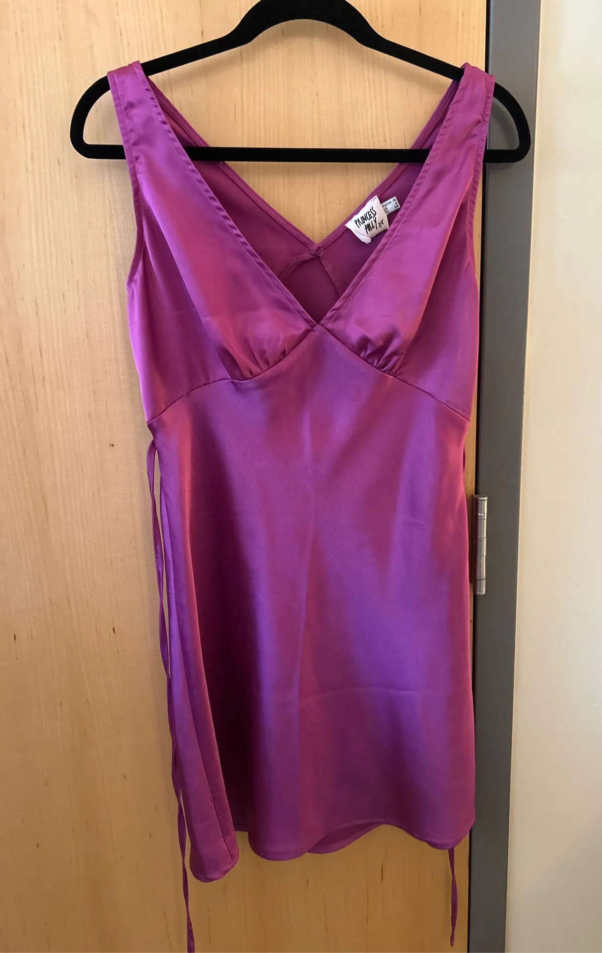 Princess Polly Mini Silk Dress - Image 2