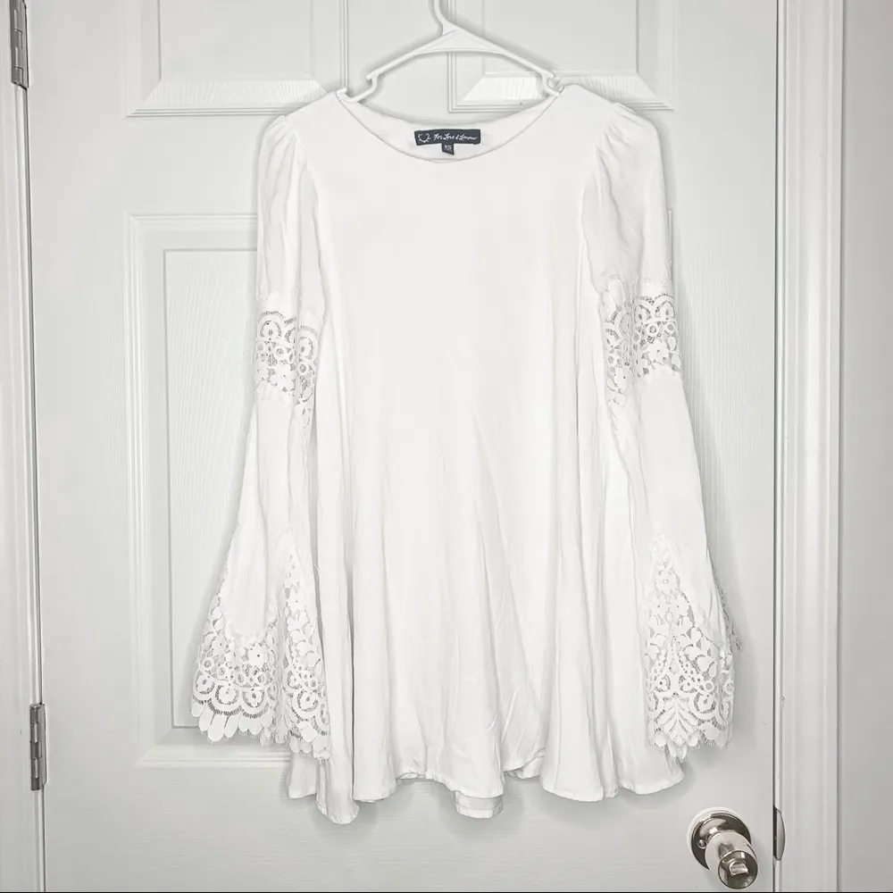For Love and Lemons festival bell sleeve dress - Image 2