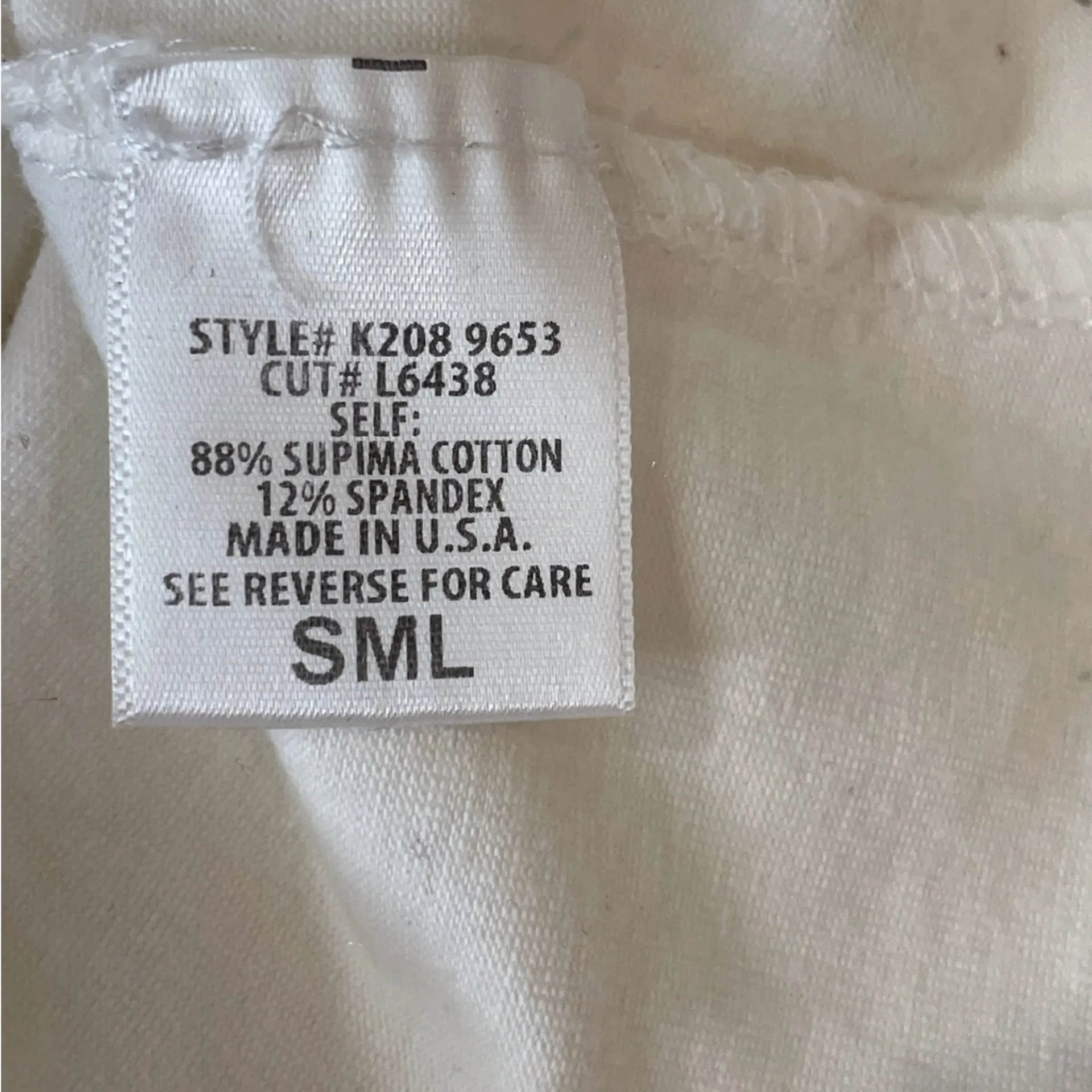 LF‎ white bandeau size S Emma & Sam corset clasps up the front Size S - Image 4