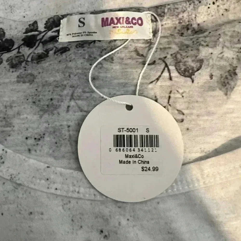 NWT Maxi & Co New Orleans Jazz Tshirt A3 - Image 3