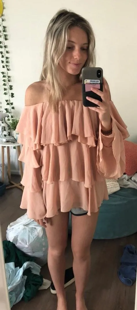 South Moon Under Ruffled Top - Image 2