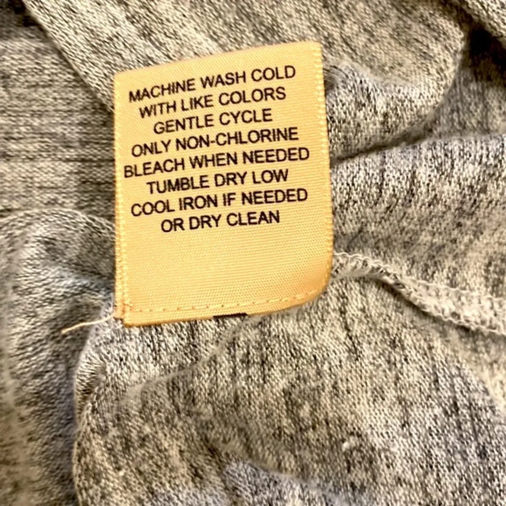 Philosophy|| Light grey heather scoop neck long sleeve top - Image 9