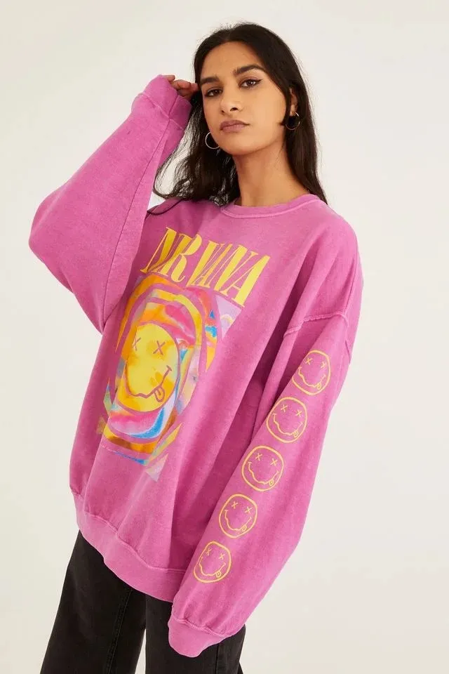 Pink Nirvana  Hoodie - Image 3