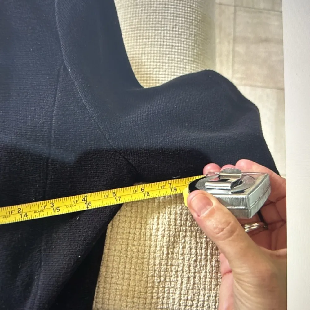 Ralph Lauren knit blazer L black - Image 5