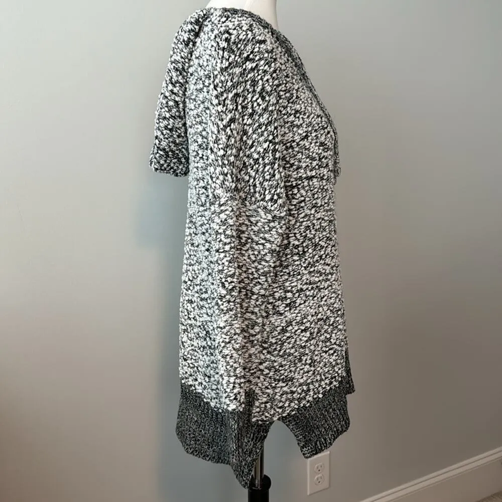 Marley Lilly Tunic Popcorn Knit Pullover Hood Sweater Women's S / M - Image 4