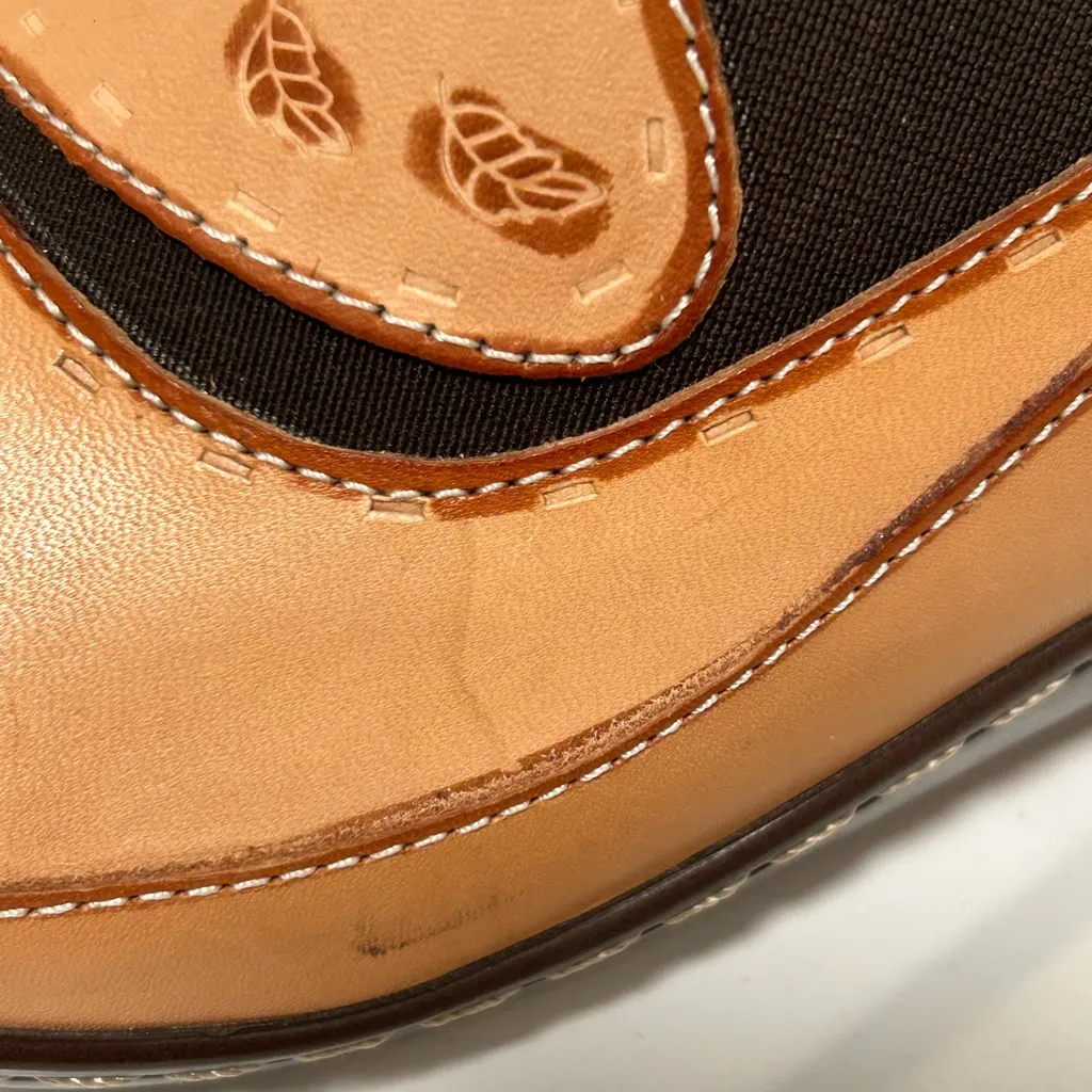 L’artiste Burbank Leather Clogs Tan Brown Size 5.5 - Image 13